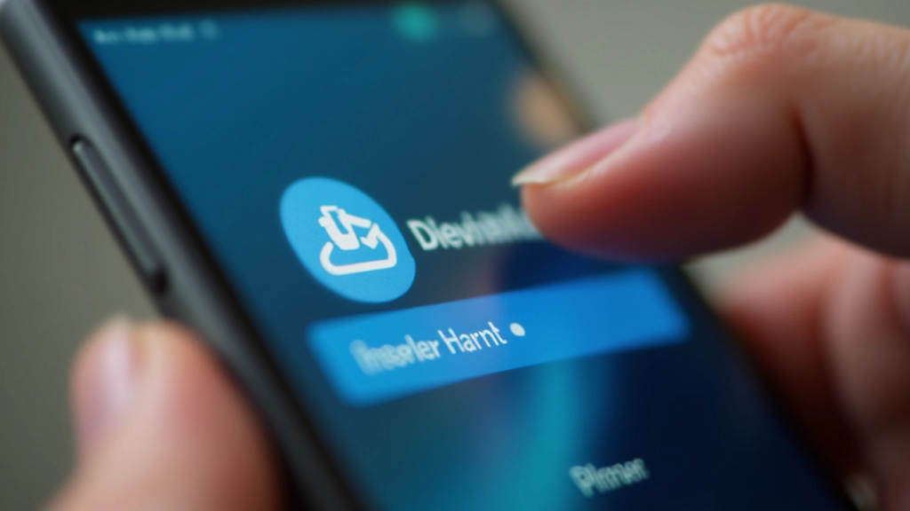 Ekran smartfona pokazujący proces pobierania aplikacji bankowej z App Store